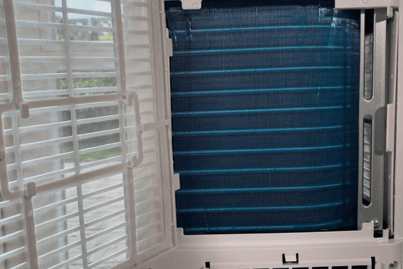 Filter der Klarstein New Breeze 9 in der Nahaufnahme